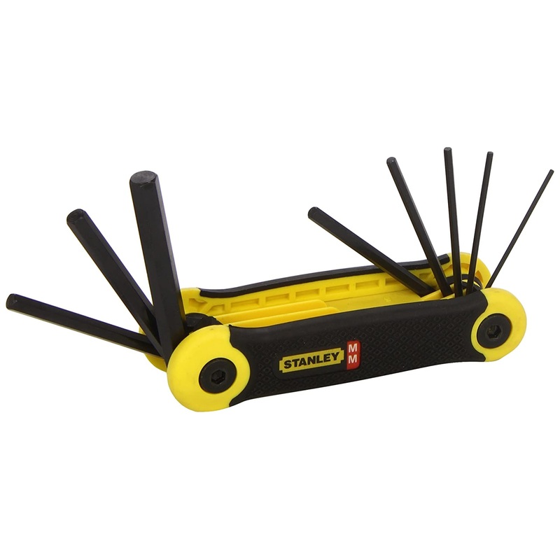 Stanley 2-69-264 8 PIECE METRIC FOLDING HEX KEY SET