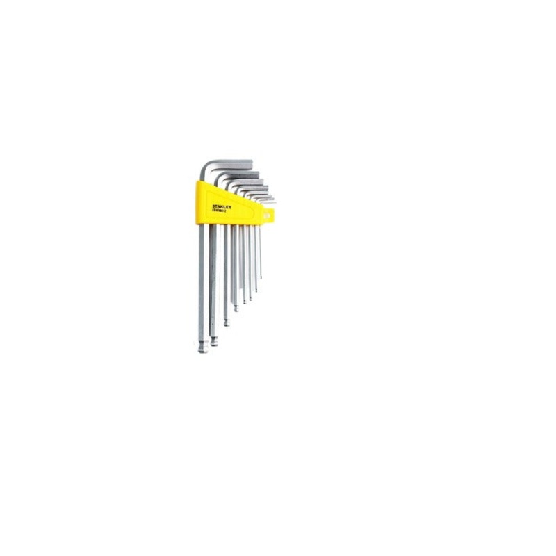 Stanley STHT69312-8 8PC Long Spherical Hex Key Set