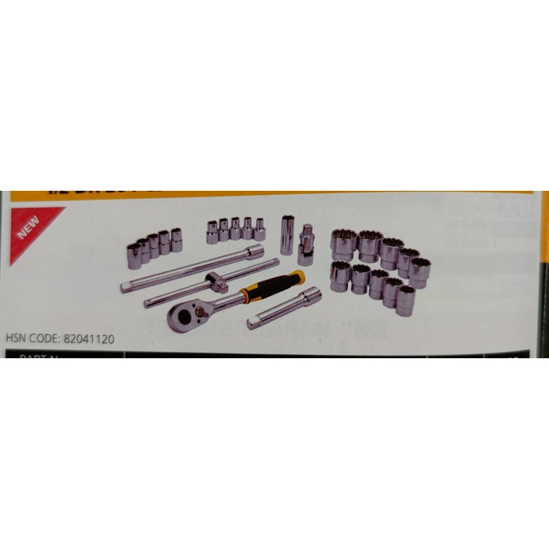 Stanley STMT45503 12DR 26pcs Pear Head Ratchet Set Metric