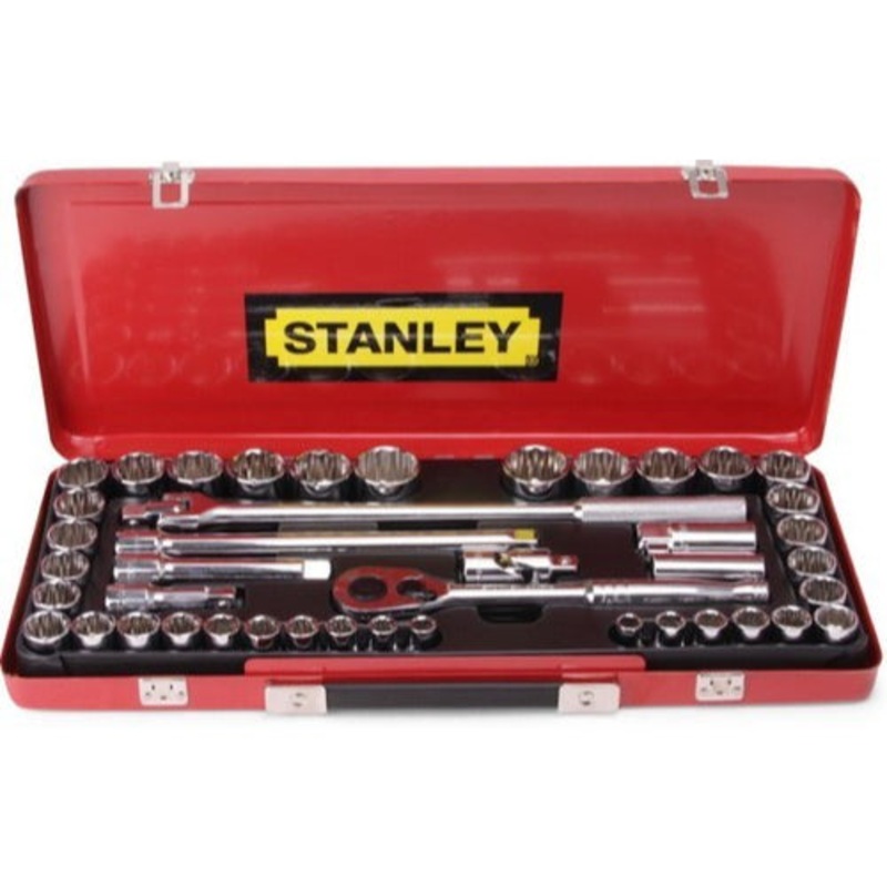 Stanley STMT45505 12DR 43pcs pear head ratchet set metric/ imperial