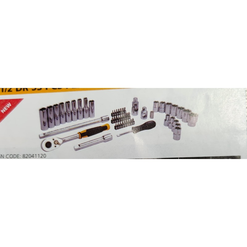 Stanley STMT45506 12DR 53pcs Pear Head Ratchet Set Metric