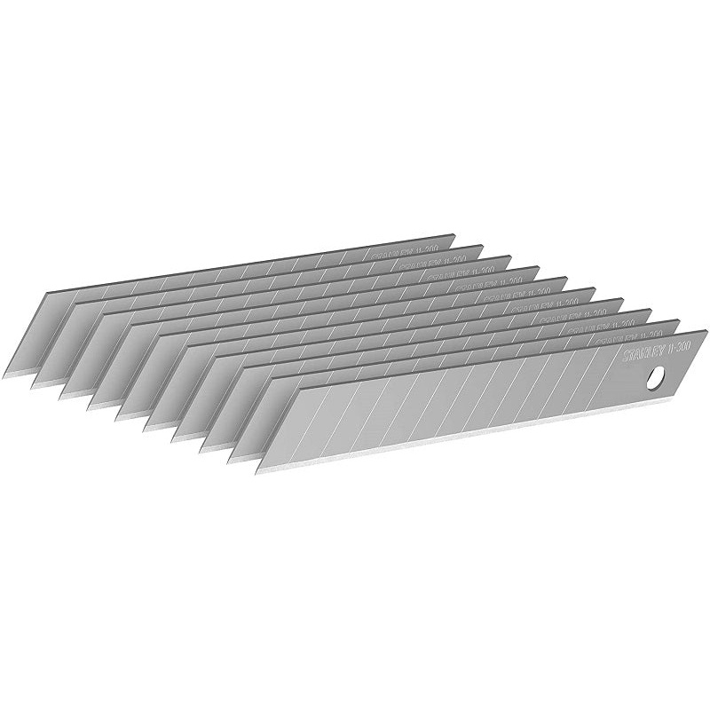 Stanley 0-11-300 10 PACK 9MM SNAP OFF BLADE