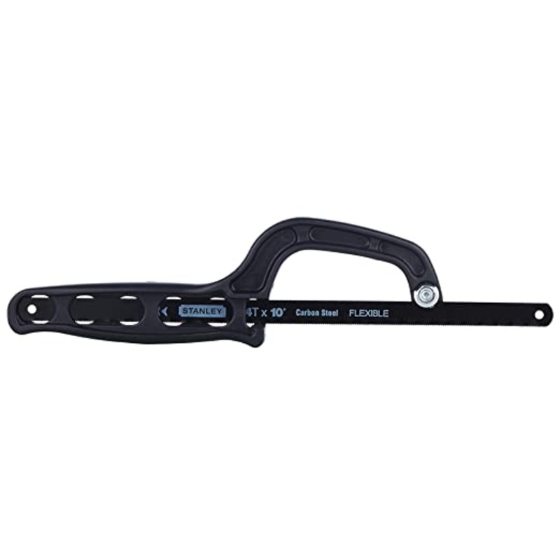 STANLEY 0-20-807 254mm/10'' Mini Hack Saw (Black)