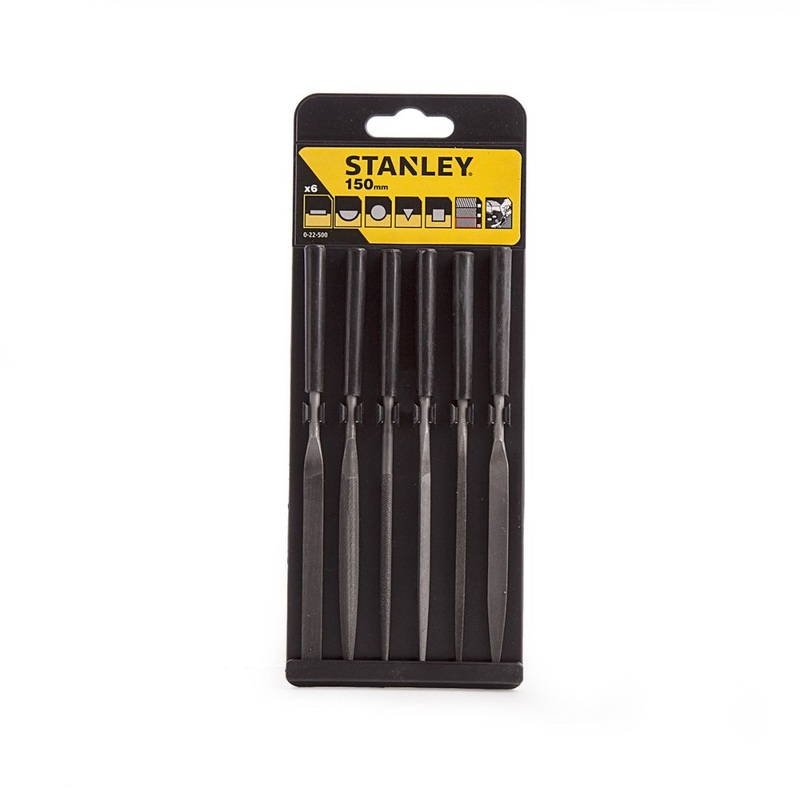 Stanley 0-22-500 6 PCE NEEDLE FILE SET