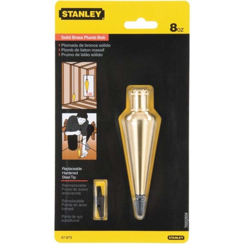 Stanley 0-47-973 PLUMB BOB ARCHITECT 225G