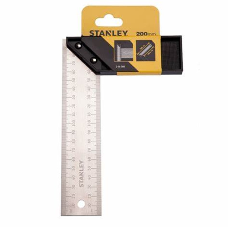 Stanley 2-46-500 200MM TRY SQUARE - ABS