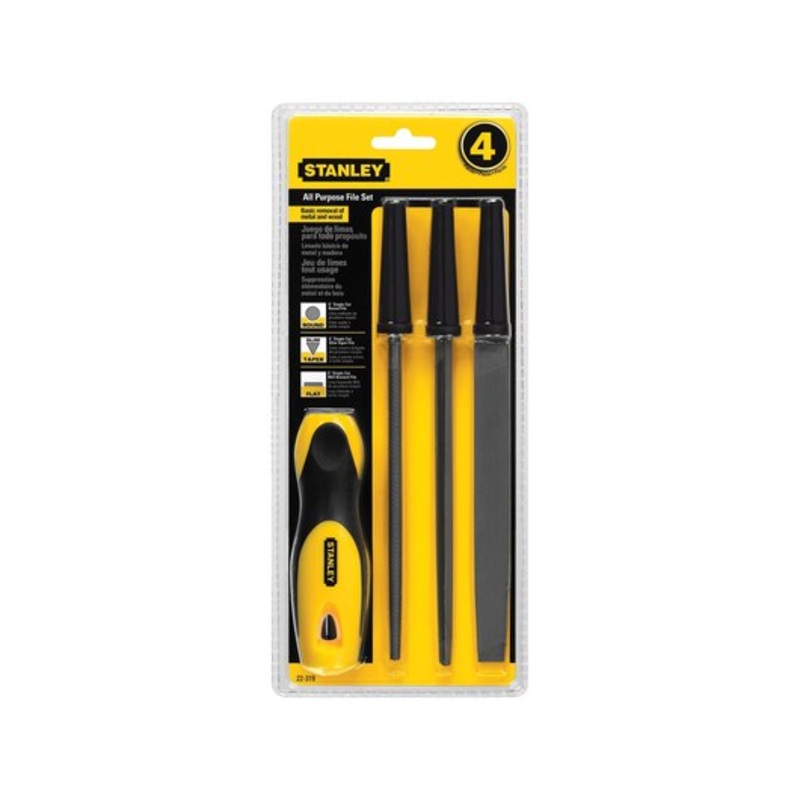 Stanley 22-319 4 PC FILE SET - 22-307, 22-306, 22-170, 22-311