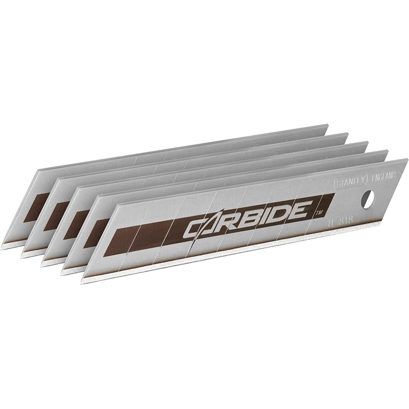 Stanley STHT0-11818 5 pack Carbide 18mm Snap