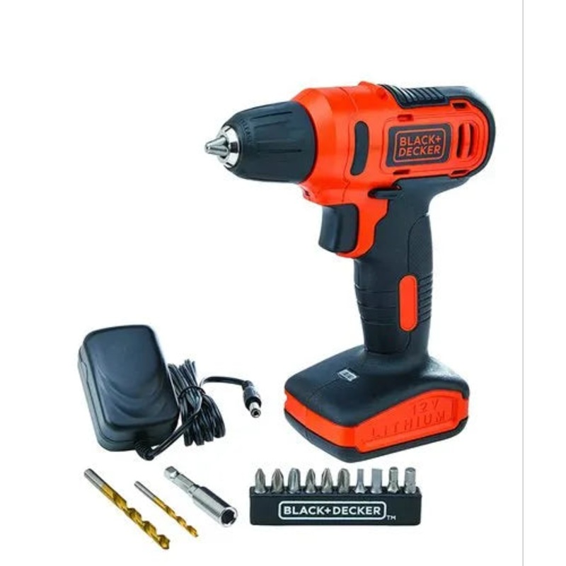 Black + Decker LD12SP-IN 12V integrated battery single gear kit