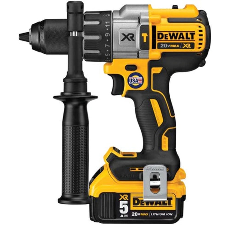Stanley DCD996P2-QW 18V, 5.0Ah Premium Hammer Drill Driver, Brushless