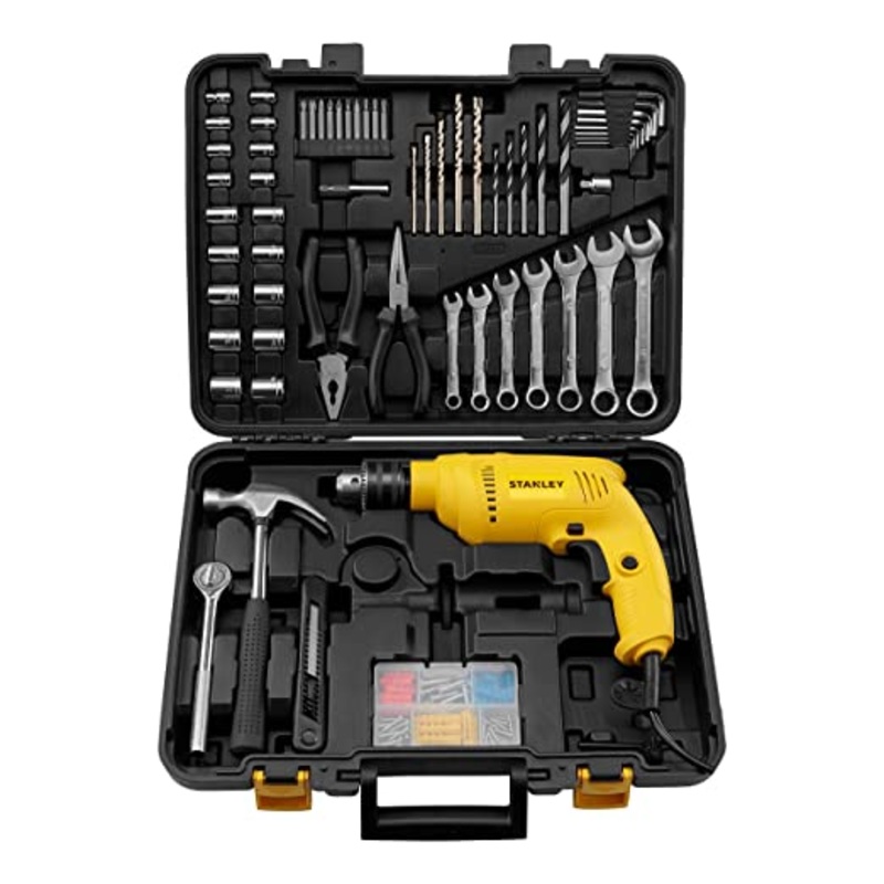 Stanley SDH550KM-IN 550W Drill  Mechanical tool kit