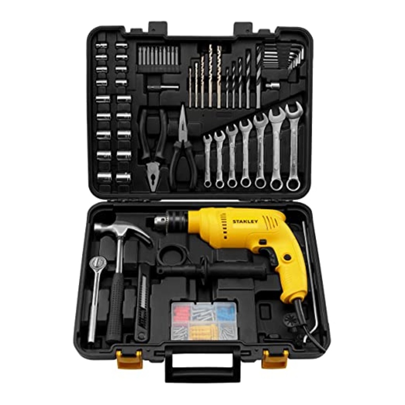 Stanley SDH600KM-IN 600W Drill  Mechanical tool kit
