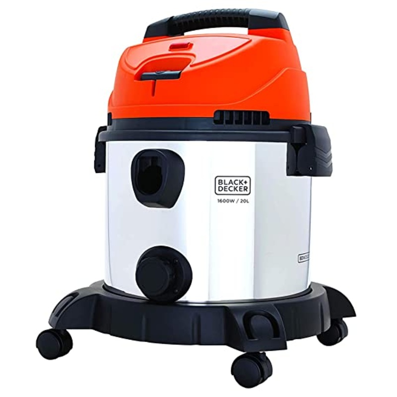 Black + Decker B+D - 1 400W - Wet & Dry - 20L stainless