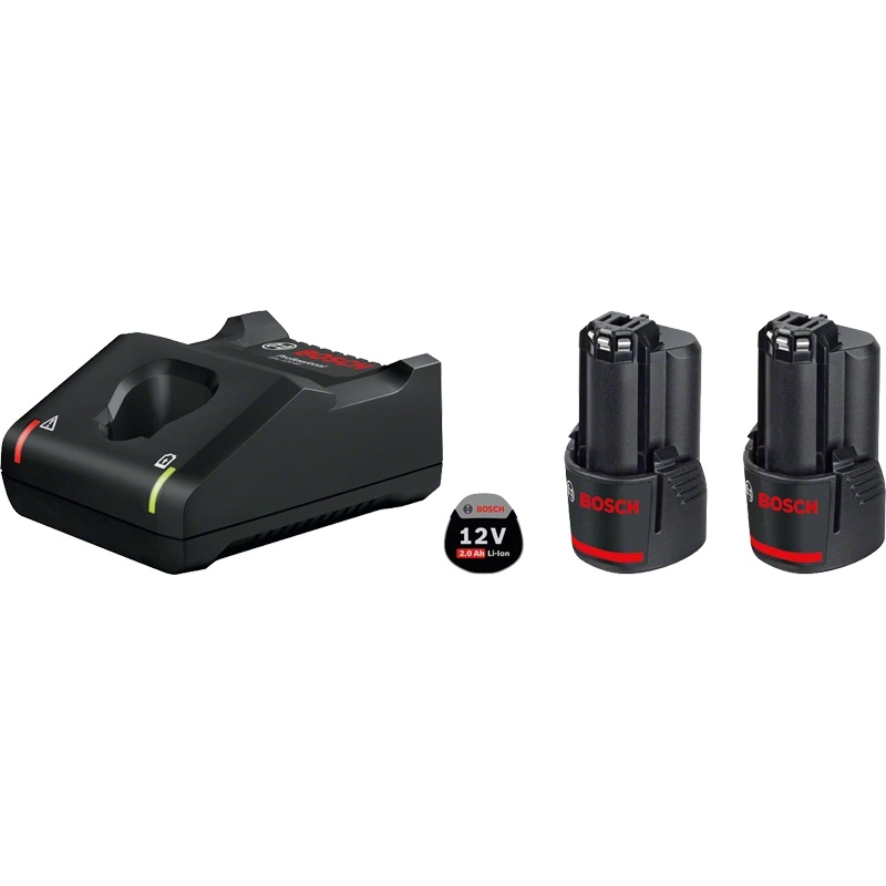 Bosch Starter kit : GAL 12V-40 + 2x GBA 12V 2.0Ah Battery Pack