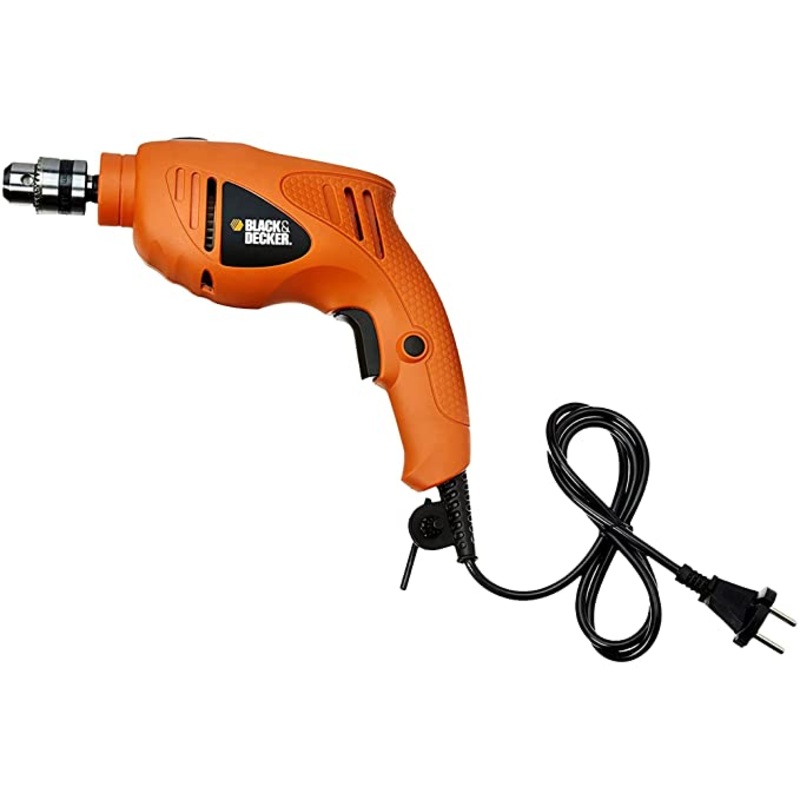 BLACK+DECKER HD400IN 500-Watt 10 millimeters Hammer Drill Machine (HD400-IN)