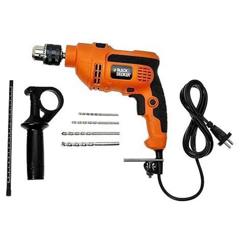 Black & Decker KR554RE 550W Variable Speed Reversible Hammer Drill Machine