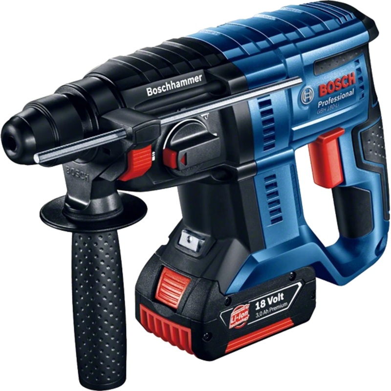 Bosch GBH 180-LI (Brushless) PROFESSIONAL CORDLESS ROTARY HAMMER WITH SDS PLUS