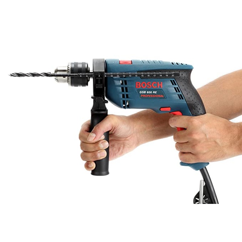 Bosch GSB 600 RE 13mm 600 Watt Corded Smart Drill Kit