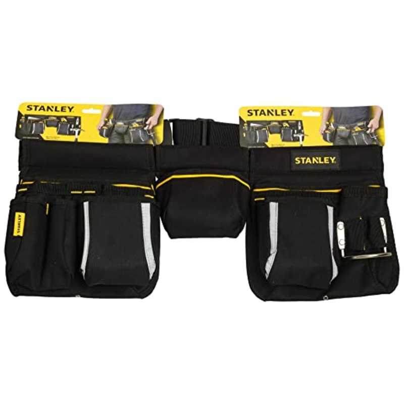 STANLEY STST511304 Hardwearing Strong and Durable Denier Fabric Tool Apron (11 Pockets)