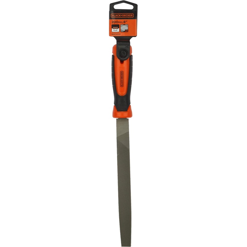 Black & Decker BDHT22144 200mm 2nd Cut Flat File