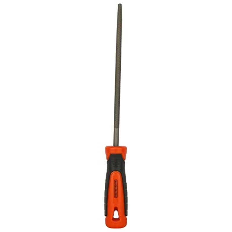 BLACK+DECKER BDHT22145 Steel 200mm 2nd Cut Round File