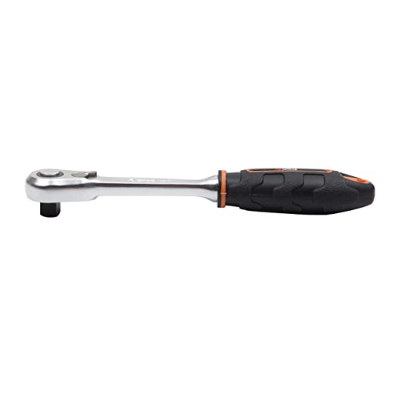 GROZ Slim Line Ratchet Handle with Quick Release Button| Ideal for quick loosening & tightening of fasteners| Slim & Lightweight| 60 Teeth Design| Reversible Lever Switch| Drive: 1/4|RTD/SL/1-4/UG