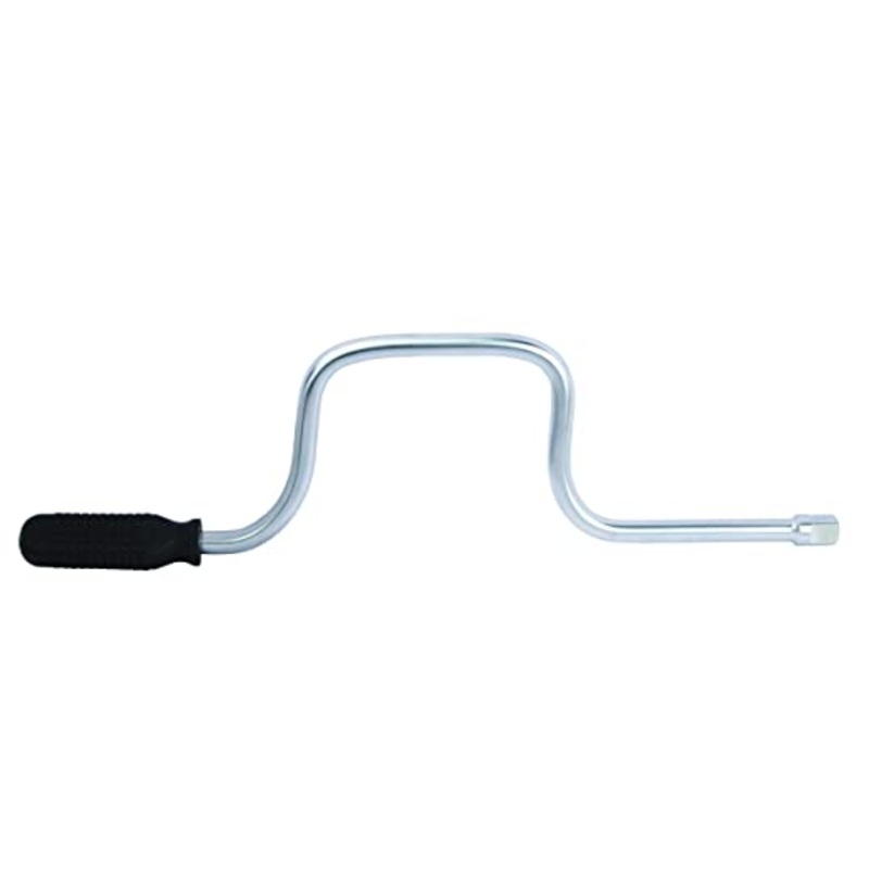 GROZ Speeder Handle with Chrome Plated Finish| Ideal for rapid loosening or tightening of fasteners| Chrome Vanadium Construction| Durable| Drive: 1/2"| SPDH/1-2/UG