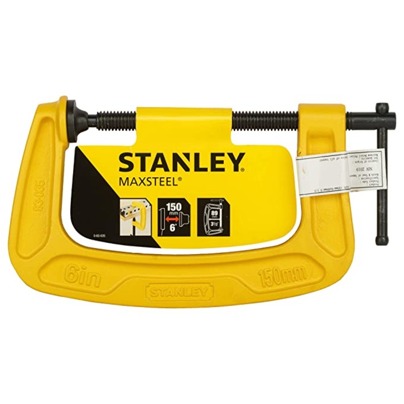 Stanley 0-83-035 MAXSTEEL "G" CLAMP 150MM/6"