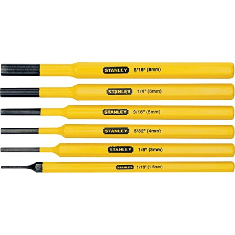 Stanley 16-226 6 PC PUNCH KIT