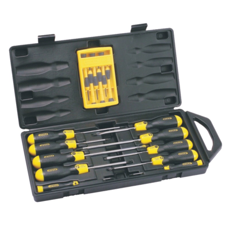Stanley 68-0002C 16PC CUSHION GRIP SCREWDRIVER SET
