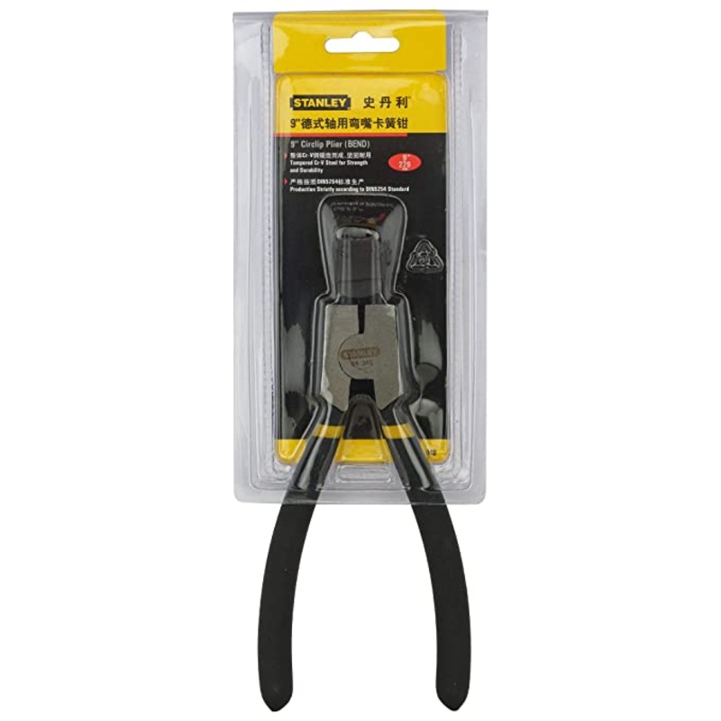Stanley 84-348-23 PLIER CIRCLIP, BENT EXTERNAL, 230MM-9"