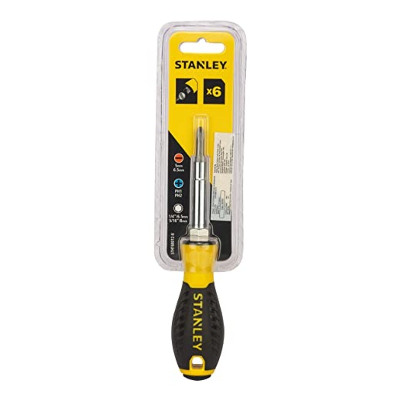 Stanley STHT68012-8 6-Way Quick Change Screwdriver