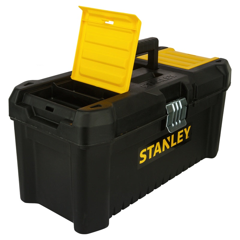 Stanley STST1-75518 16'' ESSENTIAL TOOLBOX METAL LATCHES