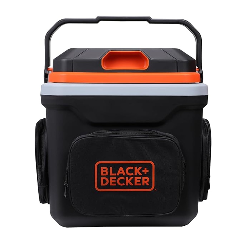 BLACK+DECKER BDC24L-B1 Thermoelectric Portable Automotive Car Beverage Cooler & Warmer (PRE-COOL Required), Used To Store Beverages