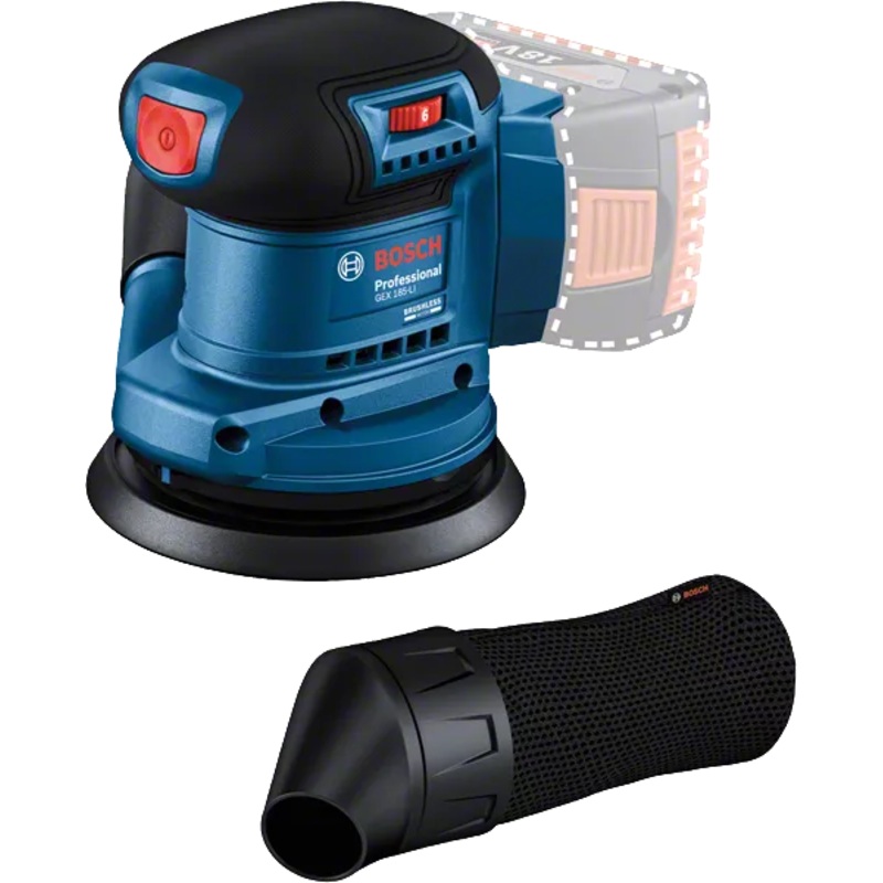 Bosch GEX 185-LI PROFESSIONAL RANDOM ORBIT SANDER