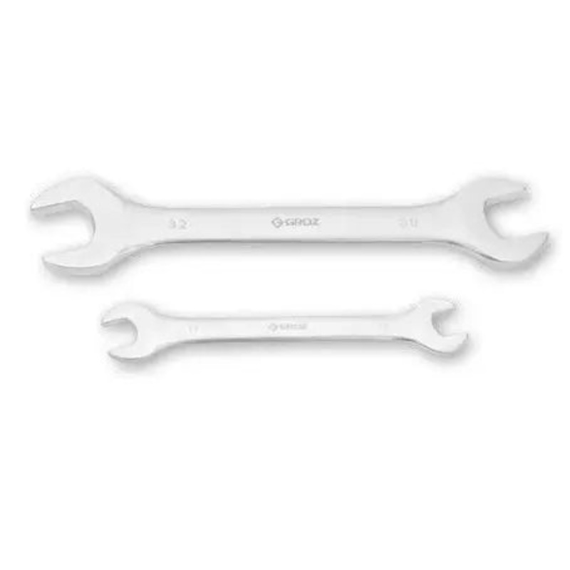 Groz DOSS/SF/12/ST Double Open End Metric Spanner Set