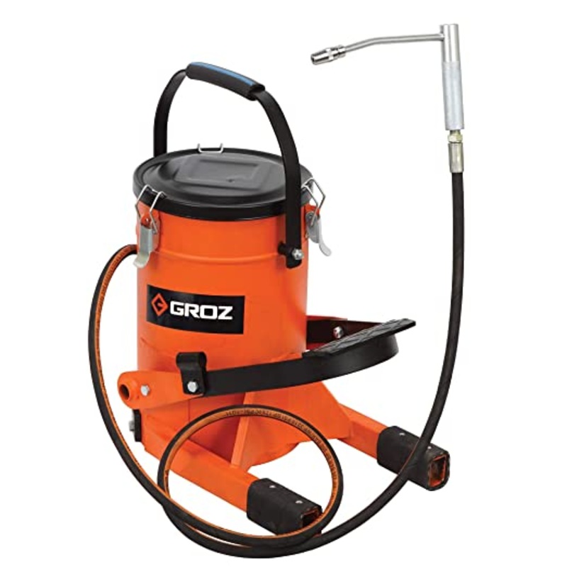 Groz FOP/10A FOOT OPERATED GREASE PUMP High pressure portable foot operated pump
