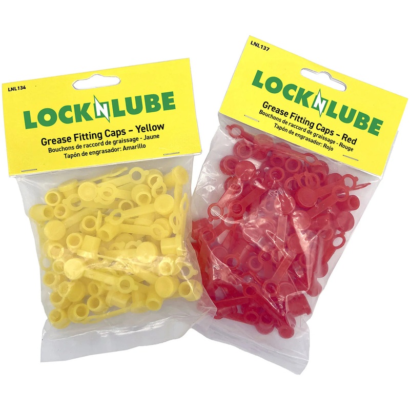 LOCKNLUBE Grease Fitting Caps (50 COUNT)