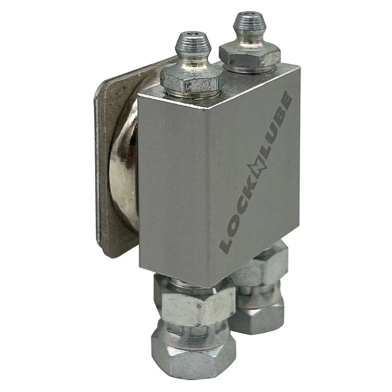 LOCKNLUBE Magnetic Grease Fitting Relocation Block