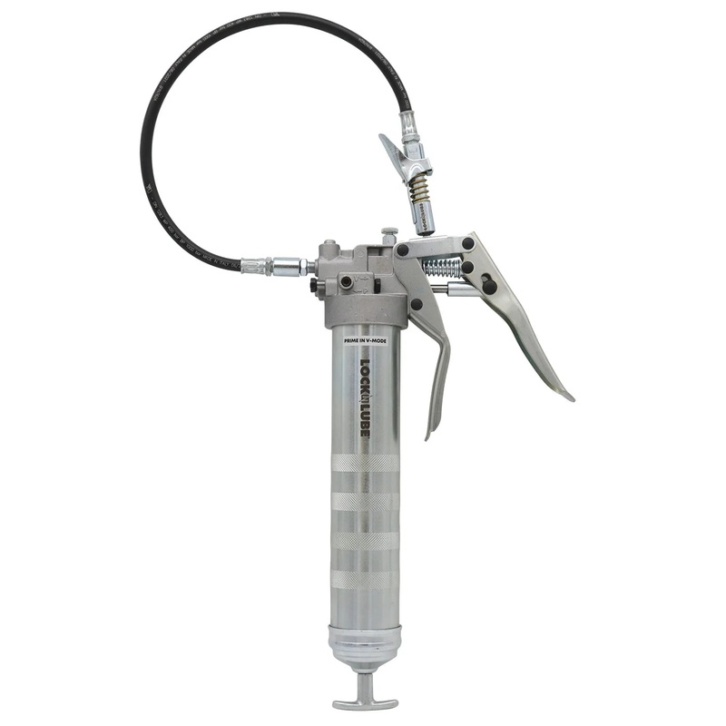 LOCKNLUBE Professional Series Dual-Mode Pistol Grip Grease Gun