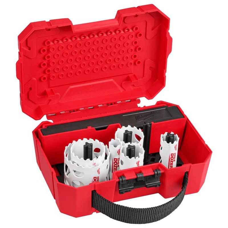MILWAUKEE 19 PC. HOLE DOZER Bi-Metal Hole Saw Kit