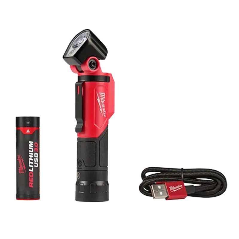 MILWAUKEE REDLITHIUM USB Pivoting Flashlight