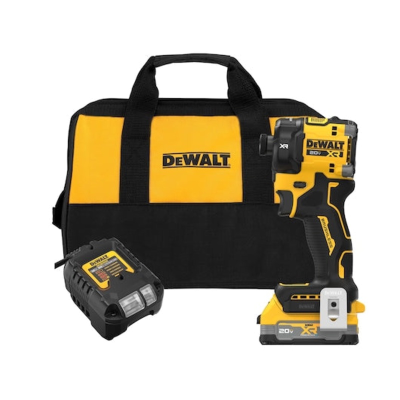 DEWALT 20V MAX* XR 1/4" Quiet Hydraulic Impact Driver Kit