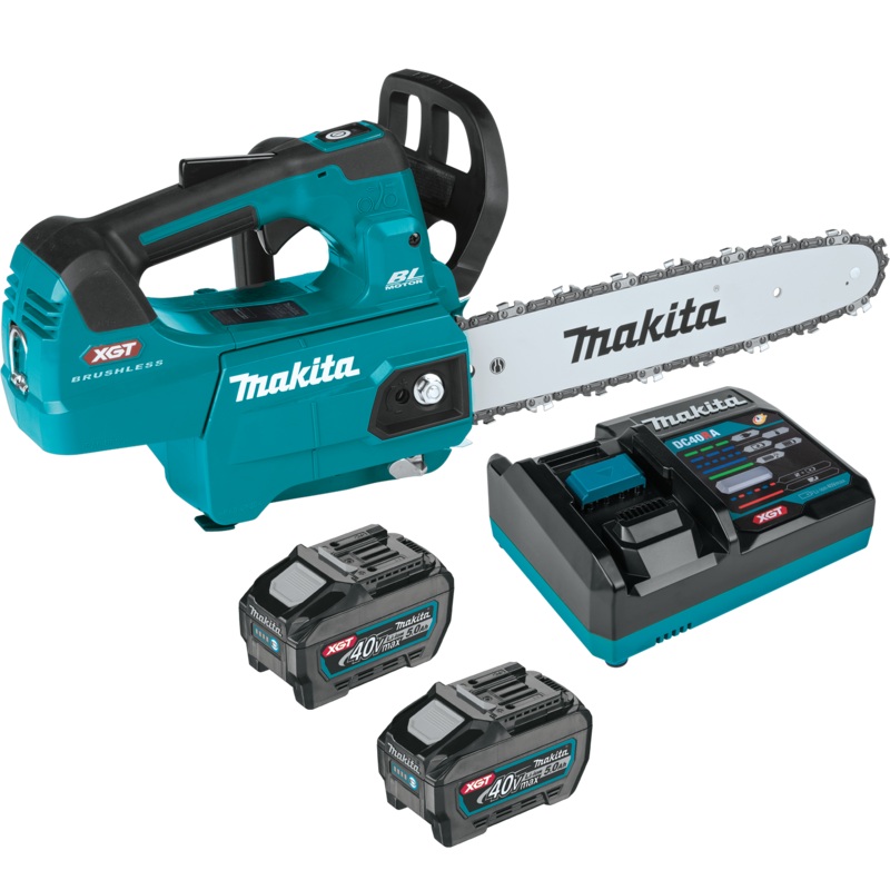 MAKITA 40V MAX XGT 12" Top Handle Chain Saw Kit