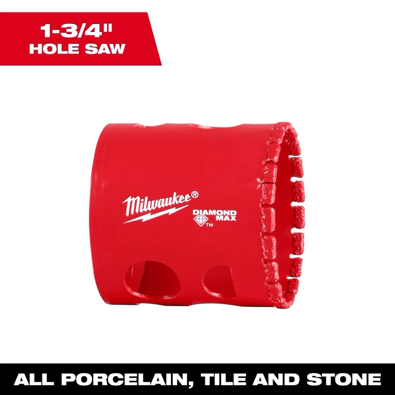 MILWAUKEE DIAMOND MAX Hole Saw Cups