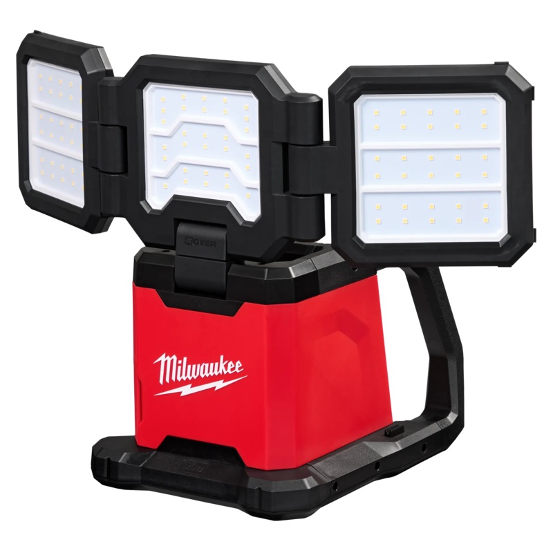 MILWAUKEE M18 ROVER Dual Power Triple-Panel Flood & Area Light (Tool Only)