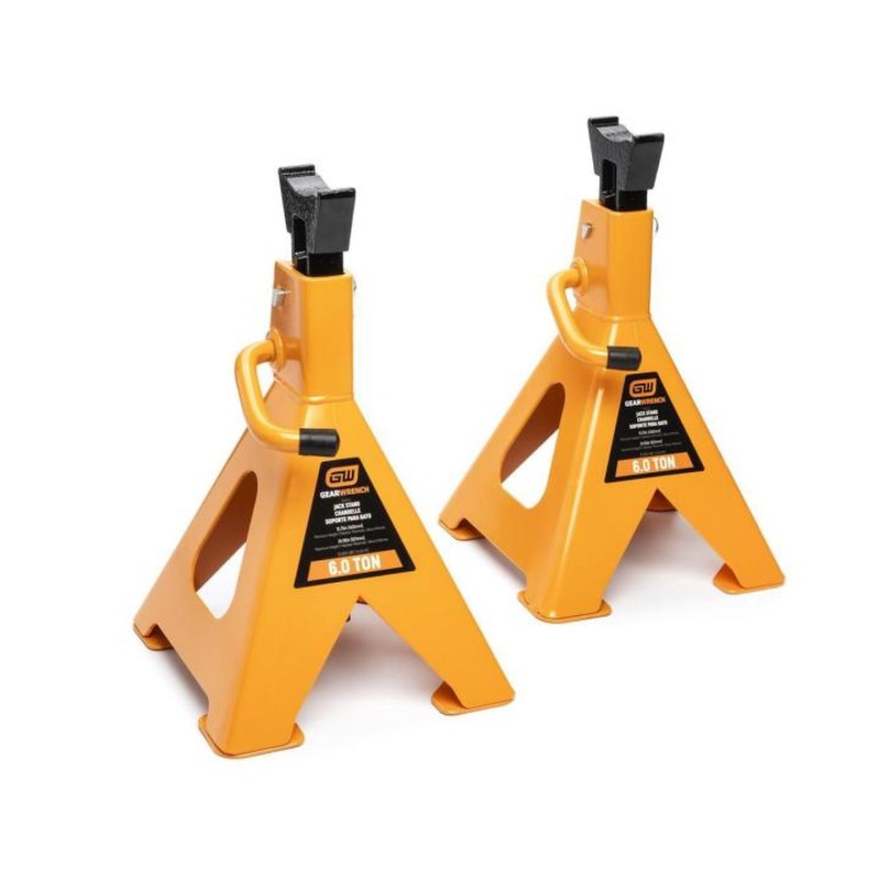 GEARWRENCH 6 Ton Ratcheting Jack Stand (2 PACK)