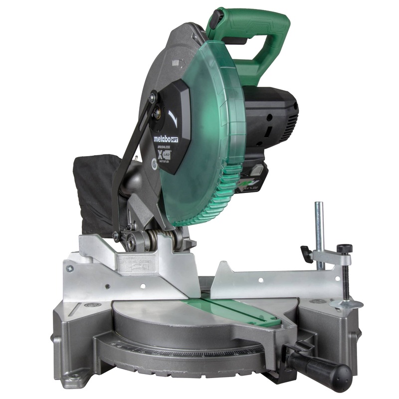 METABO HPT 18V MultiVolt Cordless 10" Single Bevel Miter Saw Kit