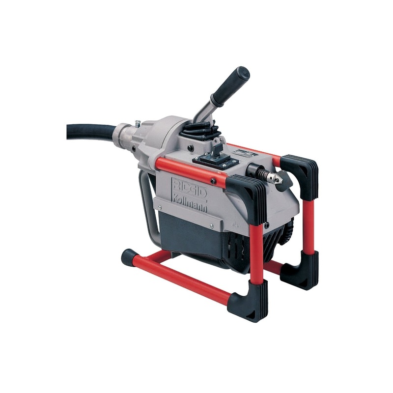 Ridgid 66512 Machine with A-1 Operators Mitt, A-12 Pin Key, and Rear Guide Hose