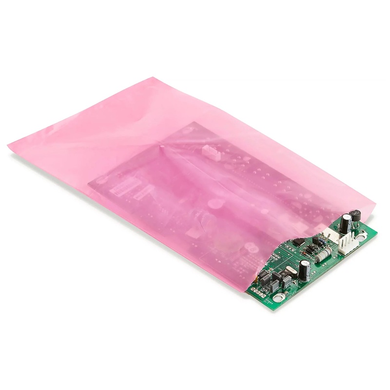 10 Pack 6"  10" Anti-Static Bags (Pink)